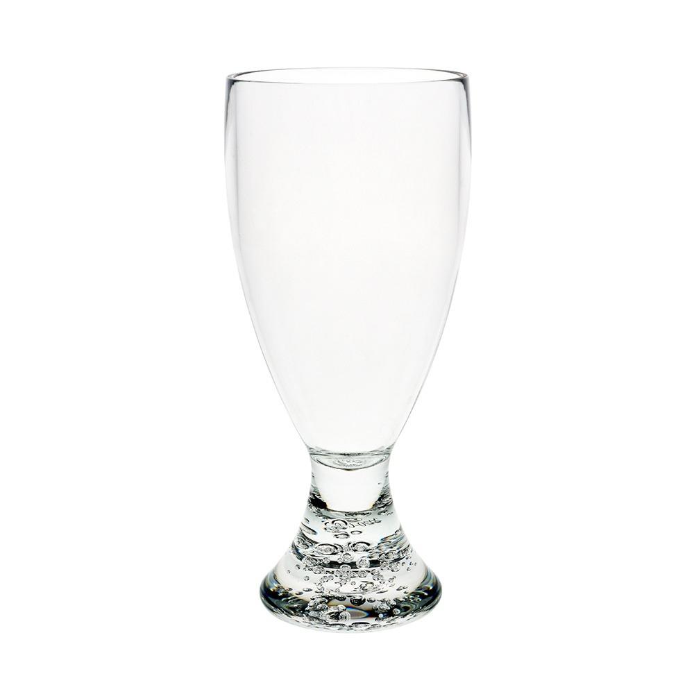425ml Polycarbonate Certified Beer Glass with Bubble Base Set of 4 - Can be used with a booze towers beer tower