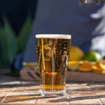 285ml Polycarbonate Conical Beer Certified and Nucleated Glass - Booze Towers, perfect beer glass to use with a beer tower