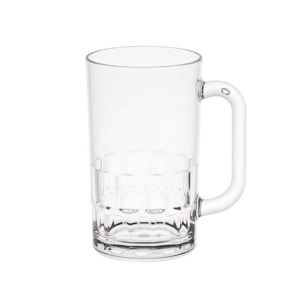 An empty Polycarbonate 405ml Beer Mug that would be a great addition to the booze towers beer tower